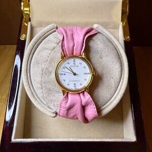 Geneva Mechanical Crystal Pass-Through Bracelet Ladies' Watch, 30mm